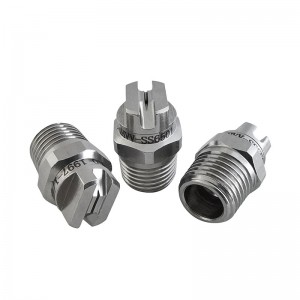 الفولاذ المقاوم للصدأ فوهة مروحة مسطحة